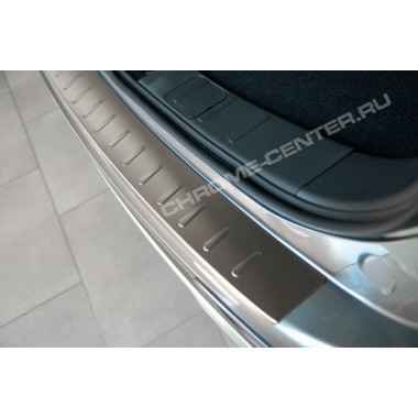 Накладка на задний бампер Honda Civic IX 4/5D (2012-) бренд – Alu-Frost (Польша) главное фото